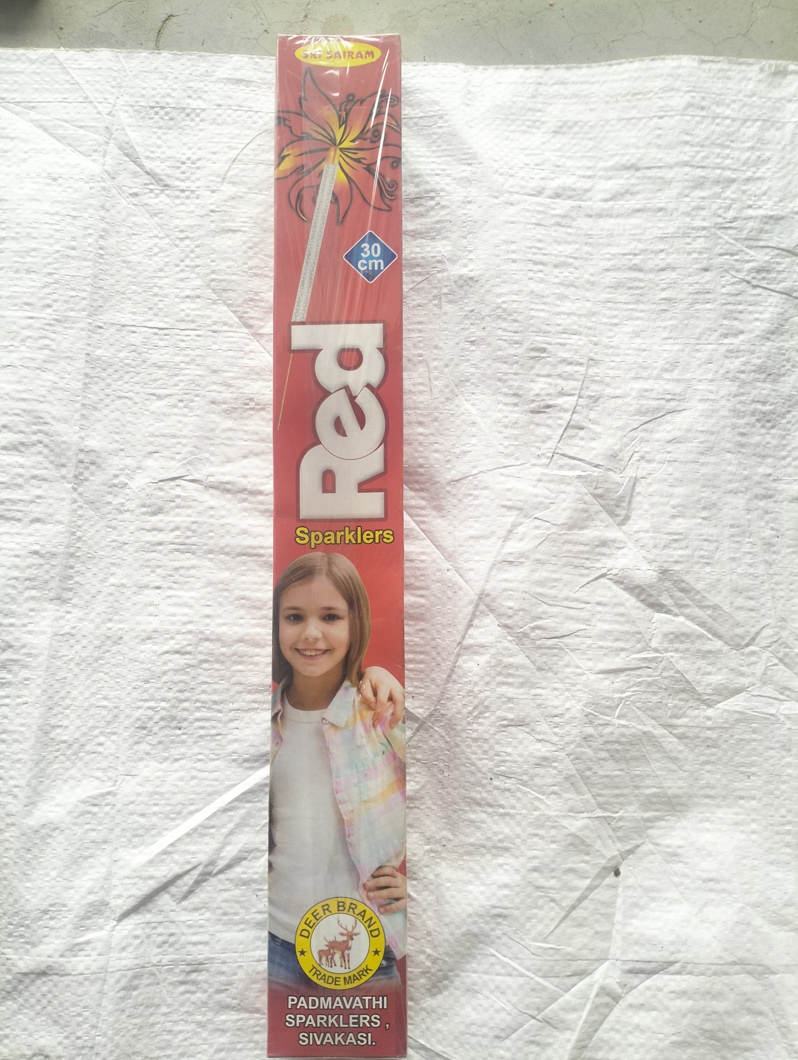 30 cm Red Sparklers (5 Pcs)