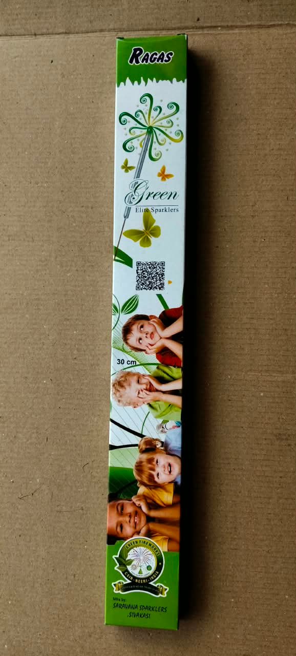 30 cm Green Sparklers